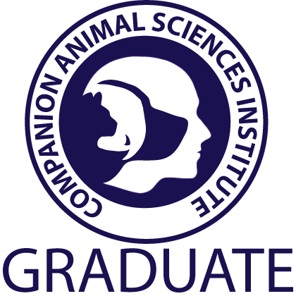 the companion animal sciences institute graduate logo